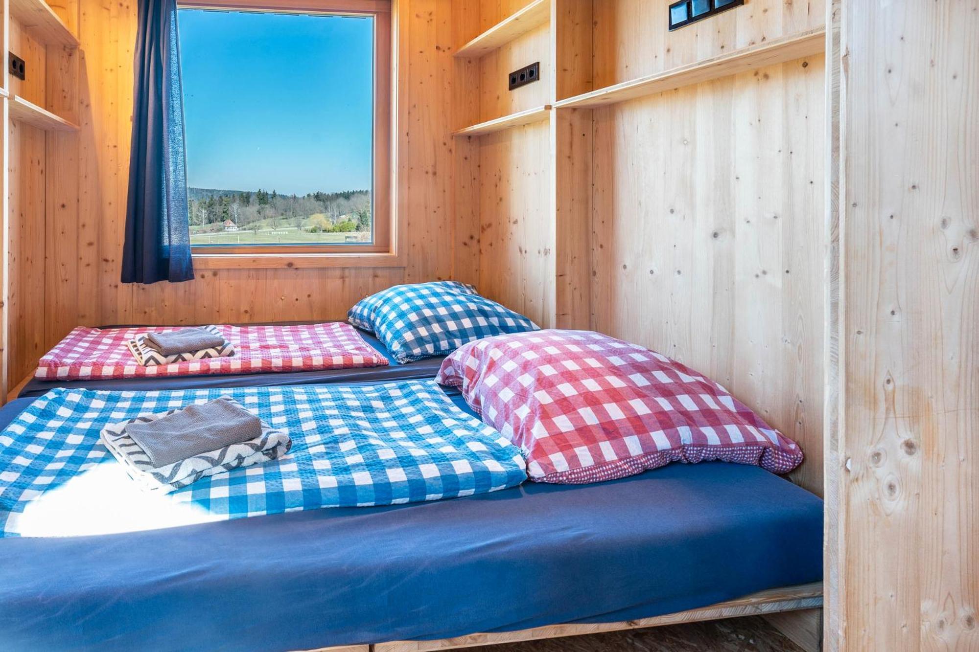 Tiny Houses Der Dorfscheune Bieselsberg Exteriör bild