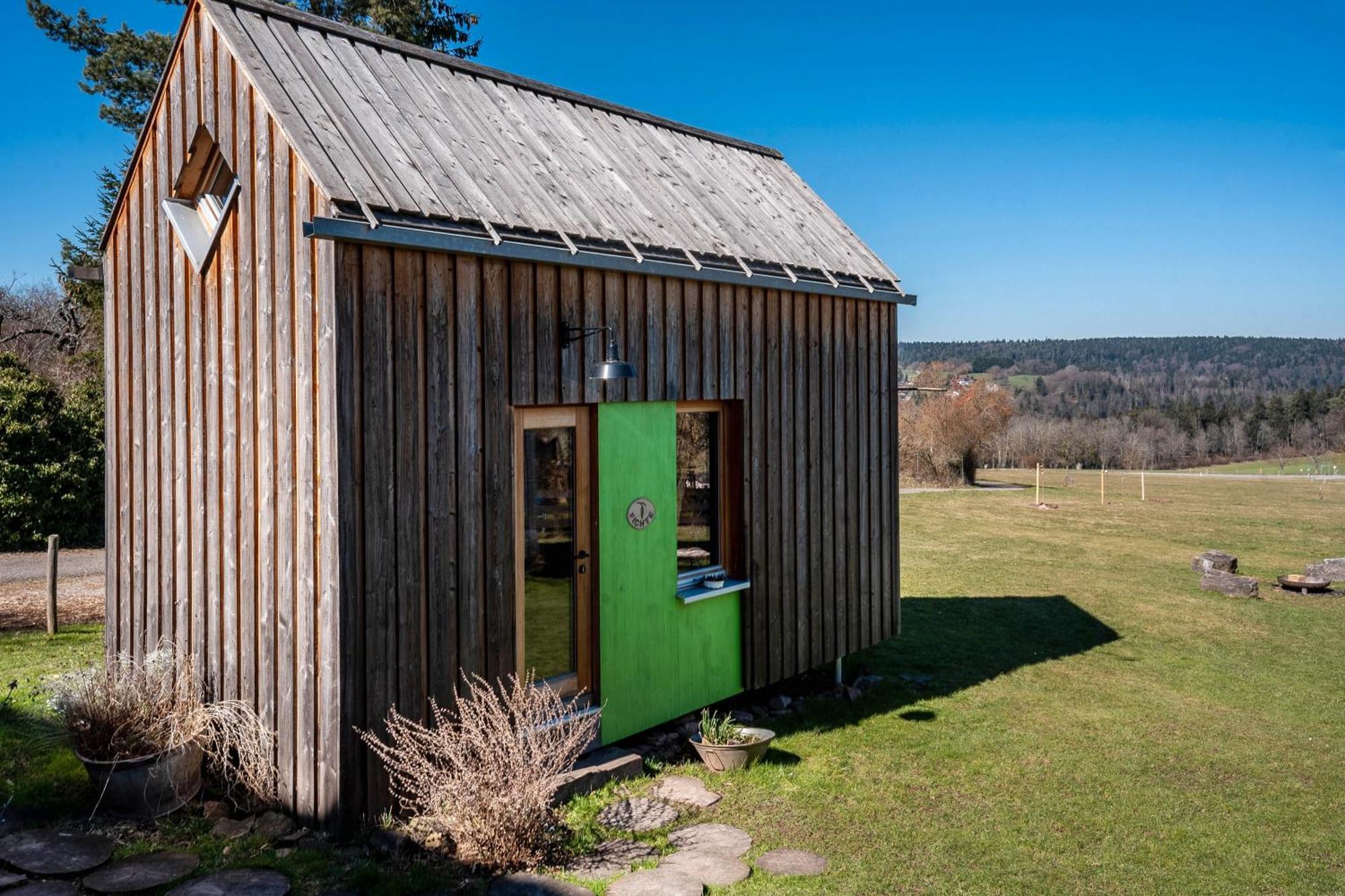 Tiny Houses Der Dorfscheune Bieselsberg Exteriör bild