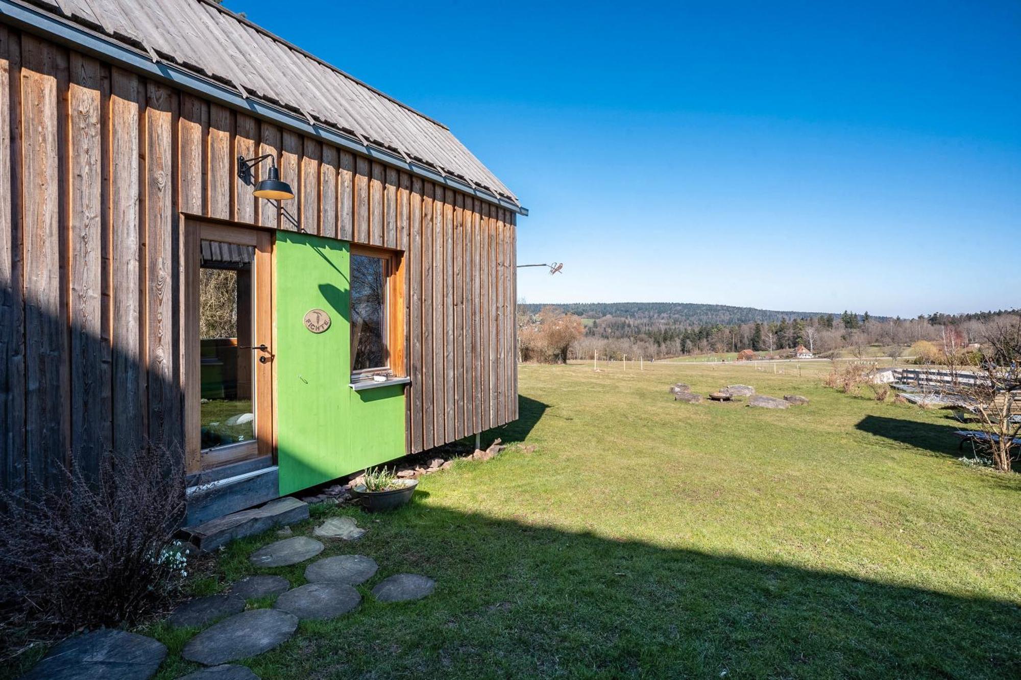 Tiny Houses Der Dorfscheune Bieselsberg Exteriör bild
