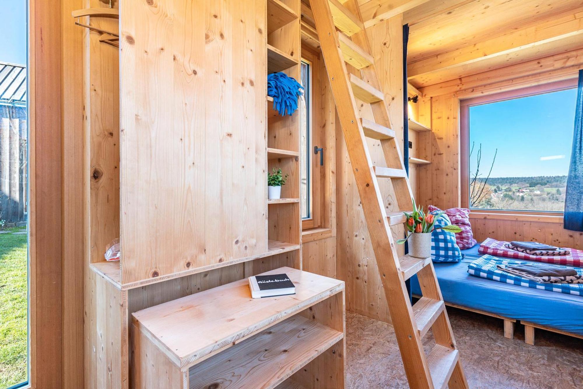 Tiny Houses Der Dorfscheune Bieselsberg Exteriör bild