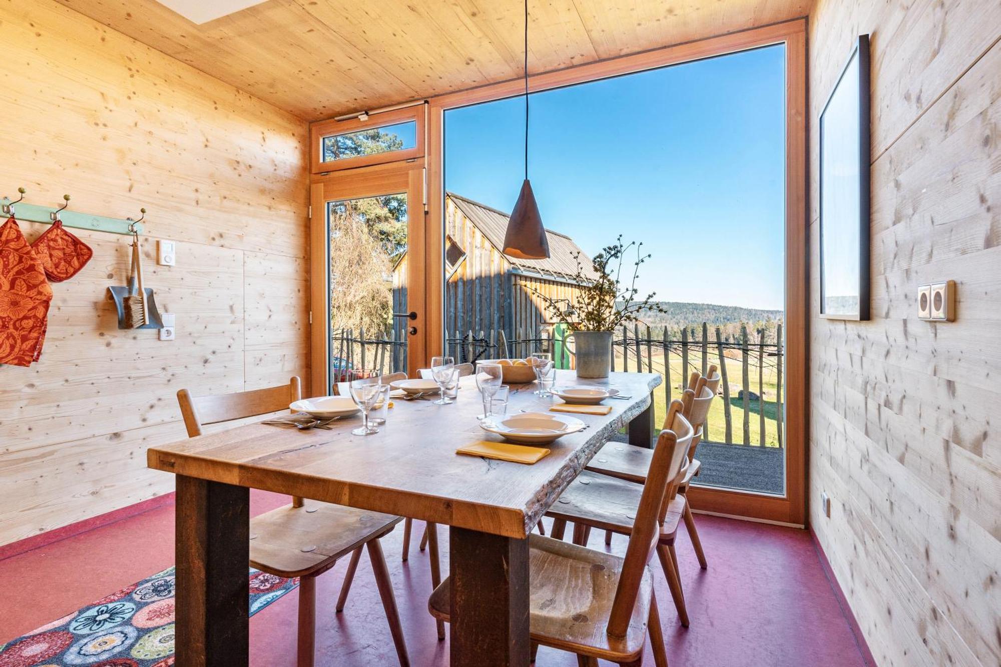Tiny Houses Der Dorfscheune Bieselsberg Exteriör bild