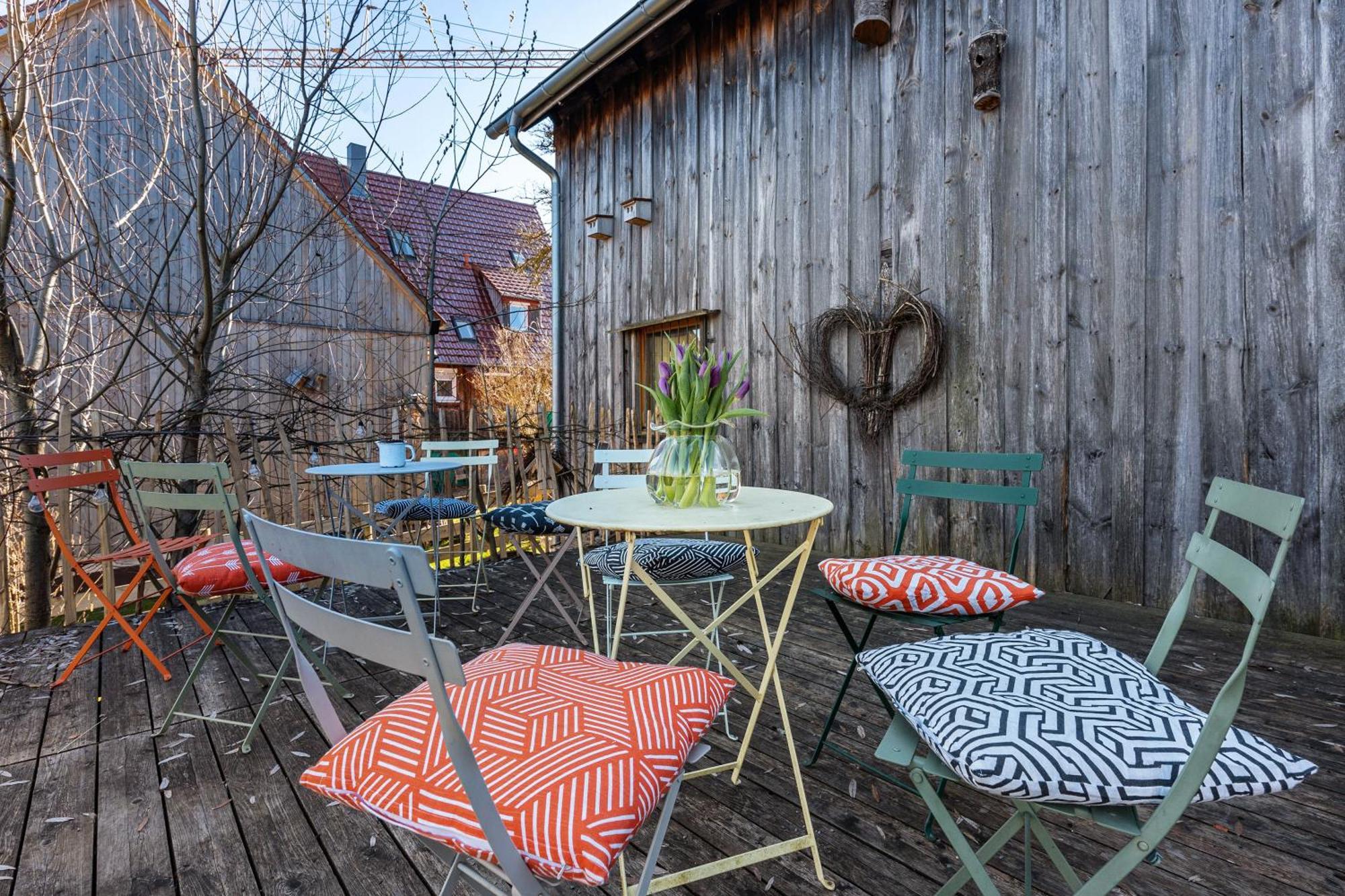 Tiny Houses Der Dorfscheune Bieselsberg Exteriör bild