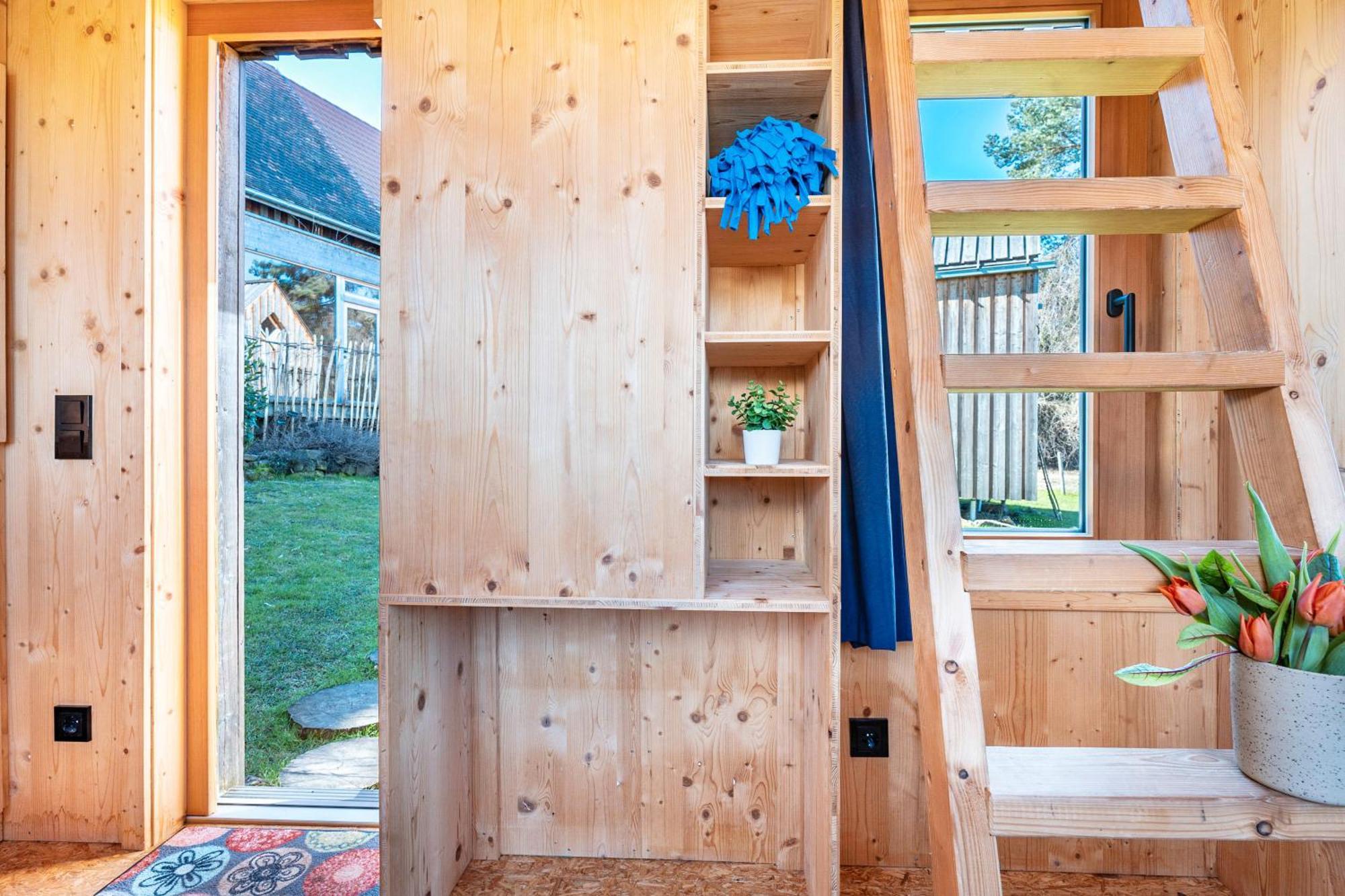Tiny Houses Der Dorfscheune Bieselsberg Exteriör bild